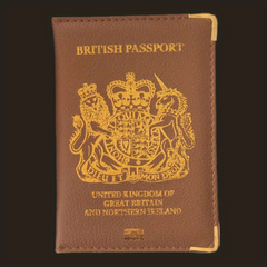 PU Leather Britain Passport Holder Passport Protector Travel Accessories