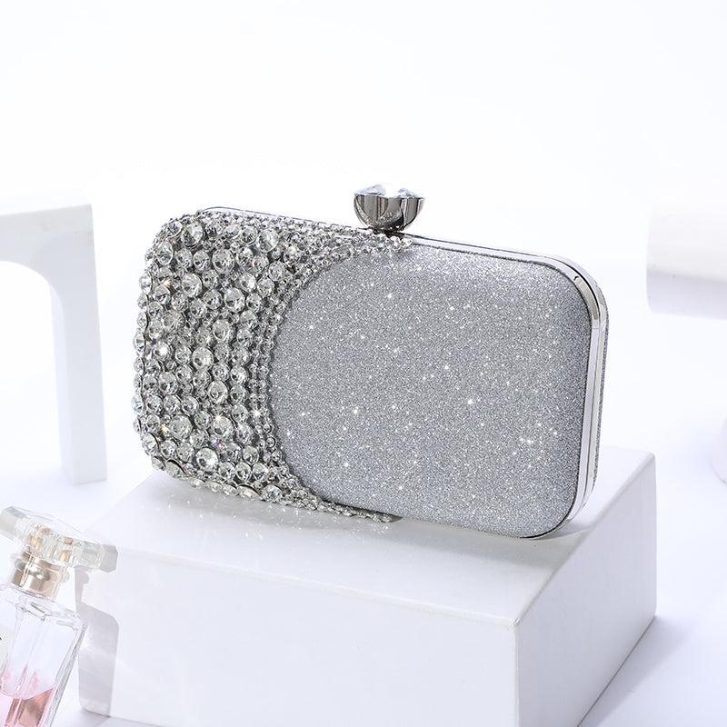 Rhinestone Evening Clutch Bag for Party & Wedding