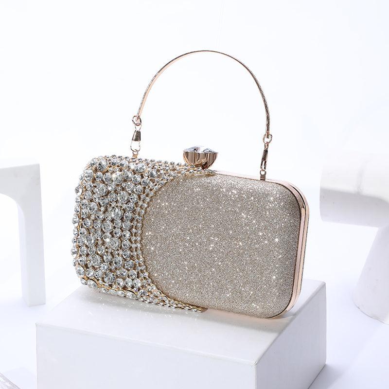 Rhinestone Evening Clutch Bag for Party & Wedding