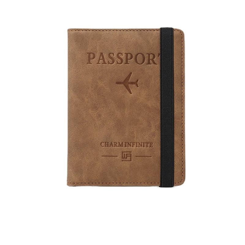 Passport & Vaccine Card Holder Combo Case with CDC Slot & RFID Blocking