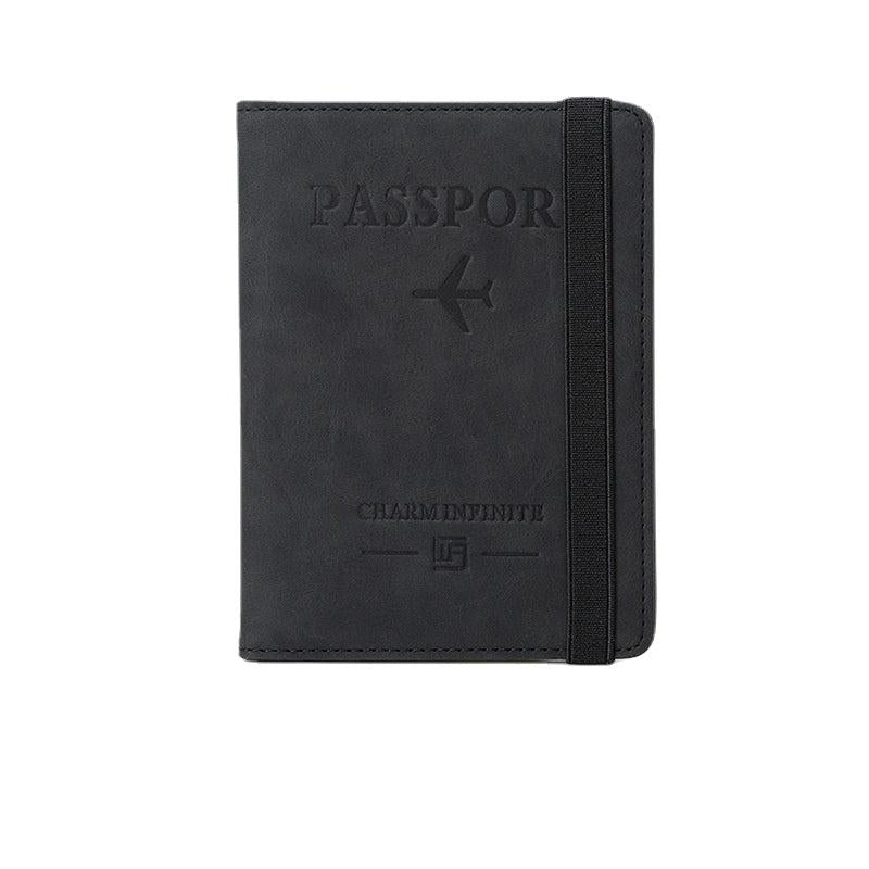 Passport & Vaccine Card Holder Combo Case with CDC Slot & RFID Blocking