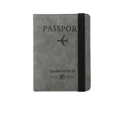 Passport & Vaccine Card Holder Combo Case with CDC Slot & RFID Blocking