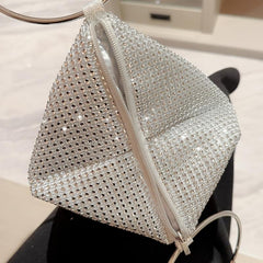 Rhinestone Wedding Purse Evening Handbag Clutch for Party