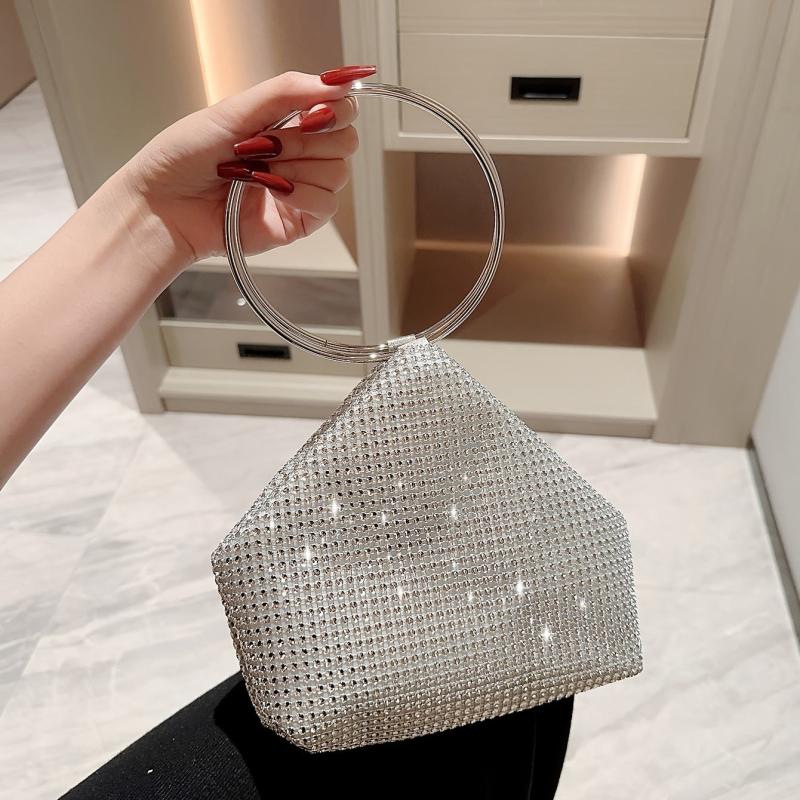 Rhinestone Wedding Purse Evening Handbag Clutch for Party