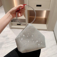 Rhinestone Wedding Purse Evening Handbag Clutch for Party