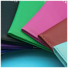 PU Leather Travel Passport Cover Credit Card Case