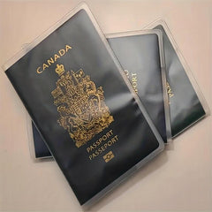 Frosted Waterproof Passport Protective Cover Lightweight Durable Card Holder