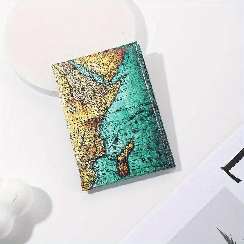Vintage Pattern Passport Holder Card Holder