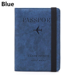 Travel Passport Holder Bag for Men and Women