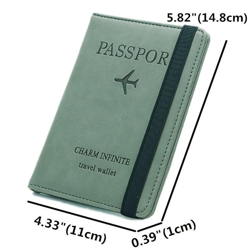 Travel Passport Holder Bag for Men and Women
