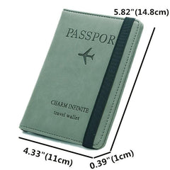 Travel Passport Holder Bag for Men and Women