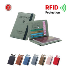 Travel Passport Holder Bag for Men and Women