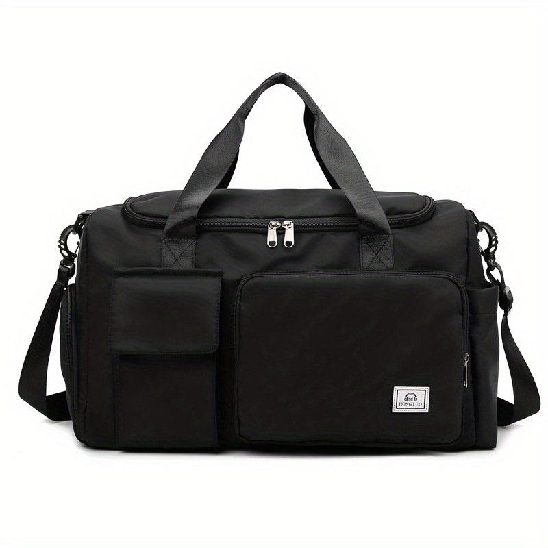 Large Capacity Duffle Bag with Shoe Warehouse, Wet Dry Separation