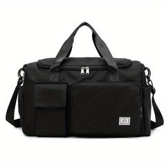 Large Capacity Duffle Bag with Shoe Warehouse, Wet Dry Separation
