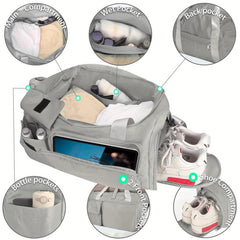 Large Capacity Duffle Bag with Shoe Warehouse, Wet Dry Separation
