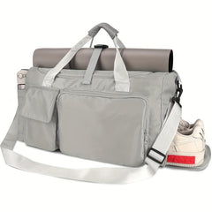 Large Capacity Duffle Bag with Shoe Warehouse, Wet Dry Separation