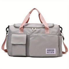 Large Capacity Duffle Bag with Shoe Warehouse, Wet Dry Separation