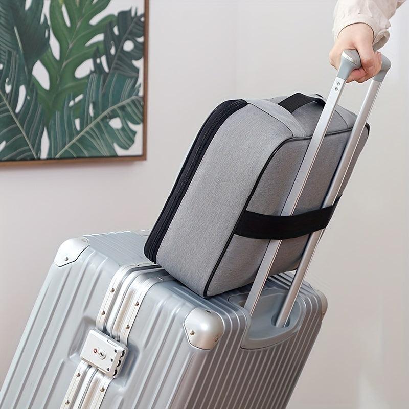 2-Layer Document Storage Bag Passport Card Organizer
