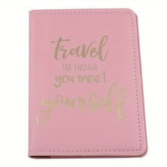 PU Leather Digital Printing Passport Bag
