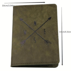 PU Leather Digital Printing Passport Bag