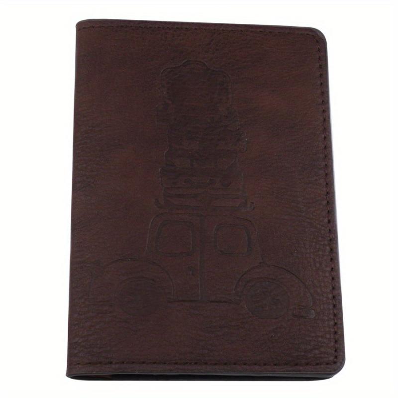 PU Leather Digital Printing Passport Bag