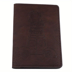 PU Leather Digital Printing Passport Bag