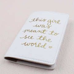 Travel Bronzing Passport Holder for Men and Women