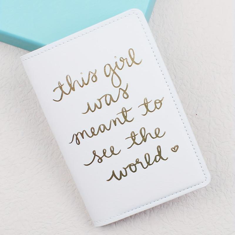 Travel Bronzing Passport Holder for Men and Women