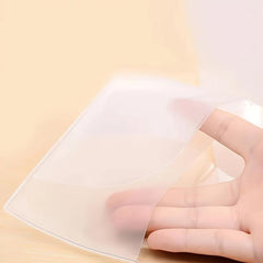 Waterproof Transparent Passport Cover PVC Holder Clear Protector