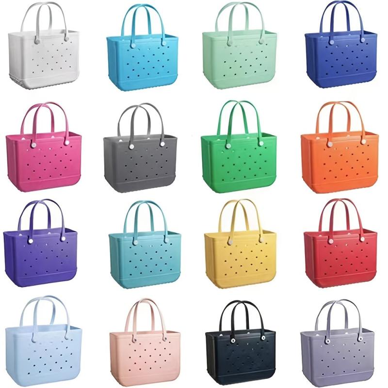Rubber Beach Bag Lightweight Tote Storage Bag