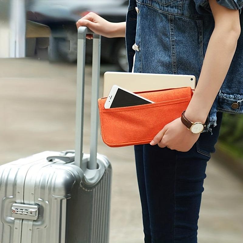 Travel Document Bag for Passport and Tickets Storage