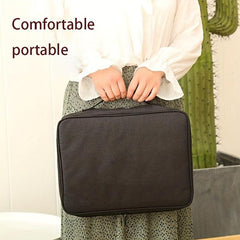 2pcs Briefcase Set for Business, Document File Holder, Commuter Bag