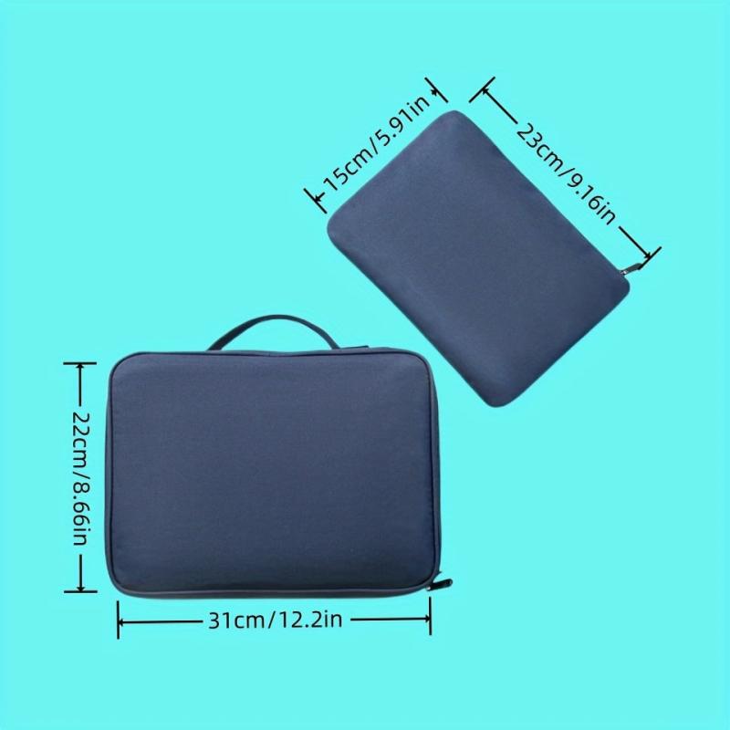 2pcs Briefcase Set for Business, Document File Holder, Commuter Bag