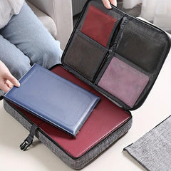 2pcs Briefcase Set for Business, Document File Holder, Commuter Bag