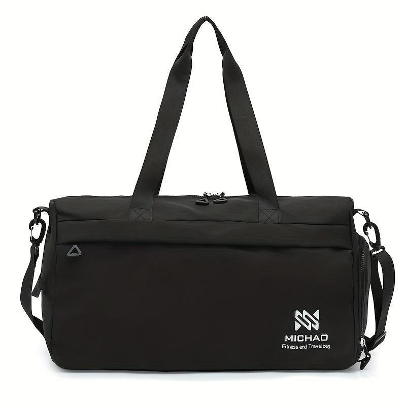 Large Capacity Sports Bag Zipper Luggage Shoulder Bag