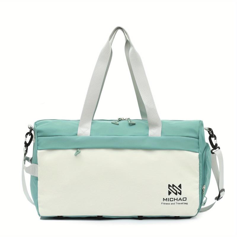 Large Capacity Sports Bag Zipper Luggage Shoulder Bag