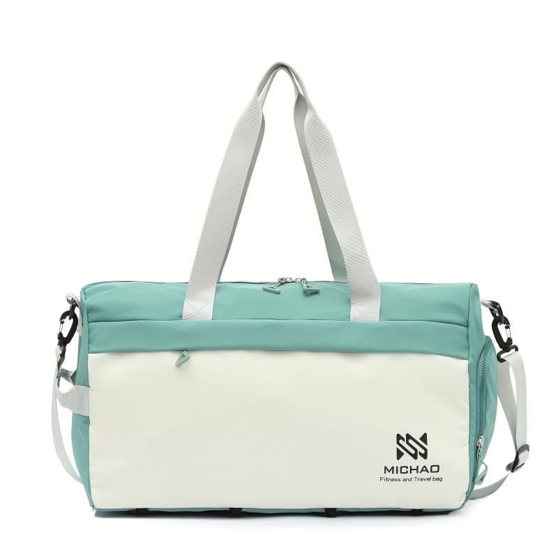 Large Capacity Sports Bag Zipper Luggage Shoulder Bag