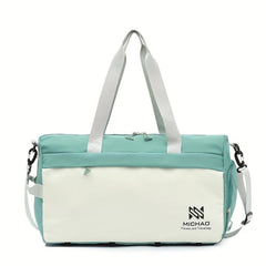 Large Capacity Sports Bag Zipper Luggage Shoulder Bag