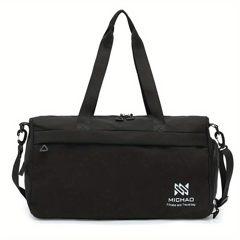 Large Capacity Sports Bag Zipper Luggage Shoulder Bag