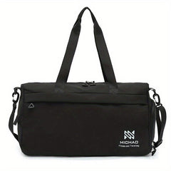 Large Capacity Sports Bag Zipper Luggage Shoulder Bag