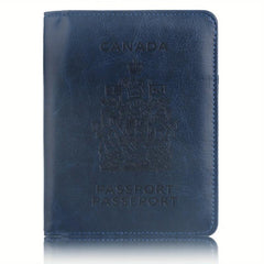 Canada RFID Blocking Passport Ticket Card Holder