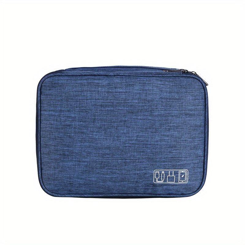 Portable Data Cable Organizer Travel Charging Headset Storage Bag