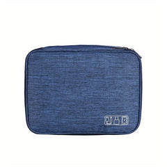Portable Data Cable Organizer Travel Charging Headset Storage Bag