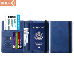 Business Passport Holder for Men and Women - Card Storage Bag