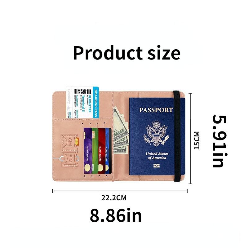 Business Passport Holder for Men and Women - Card Storage Bag
