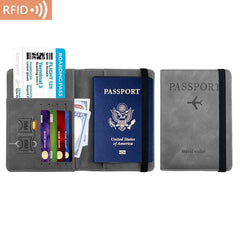 Business Passport Holder for Men and Women - Card Storage Bag