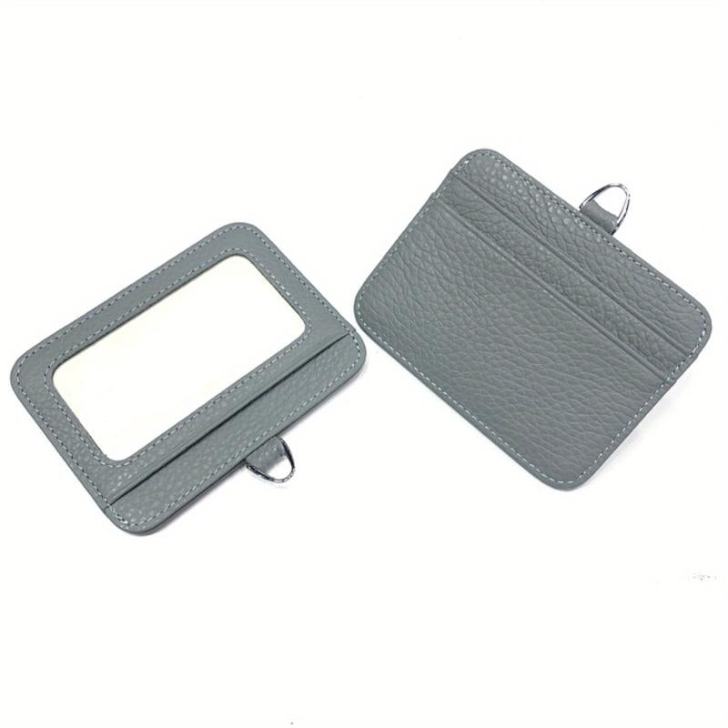 Leather Hang Tag Work Card Bag 9065