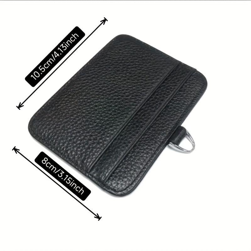 Leather Hang Tag Work Card Bag 9065