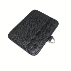 Leather Hang Tag Work Card Bag 9065