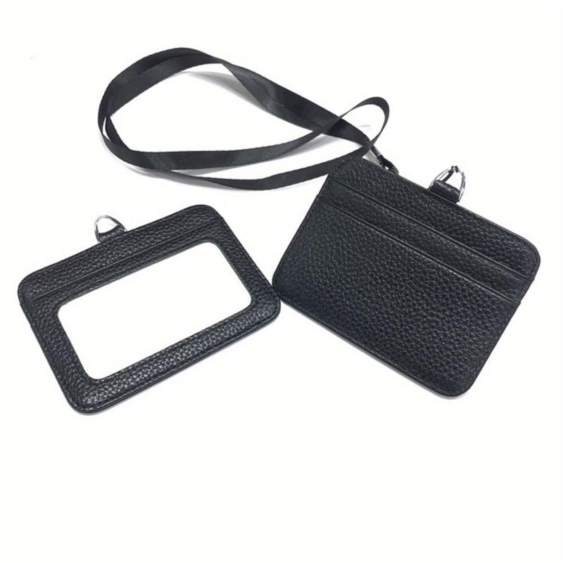Leather Hang Tag Work Card Bag 9065